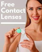 Free contact lenses